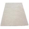 Alfombra Shaggy fino hilado liso microfibra